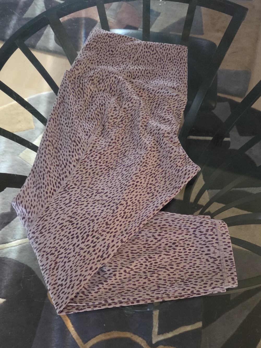 Athleta Purple Speckle Leggins ❤️